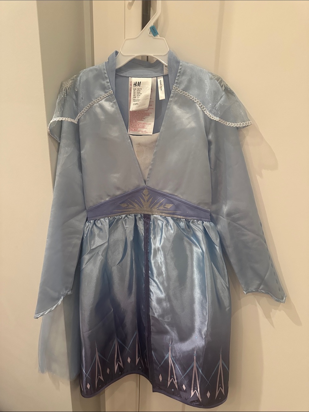 Disney Frozen Costume Size 4-6yrs